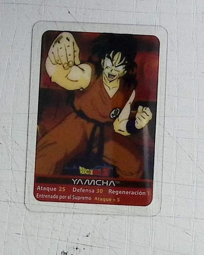 DRAGON BALL EDIBAS LAMINCARDS SERIE 1 ROJA N 94