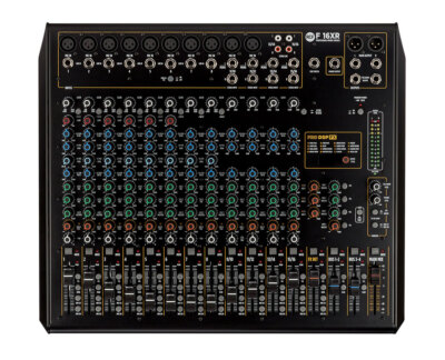 RCF F 16-XR 16-Channel Stereo Live Mixer Console w/ FX and Recoridng F16XR