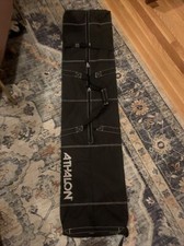 Athalon Non Padded Ski Bag 135cm Black NEW Travel Sport Accessory