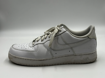 Nike Men's Air Force 1 Low CW2288-111 Triple White Sneakers Casual