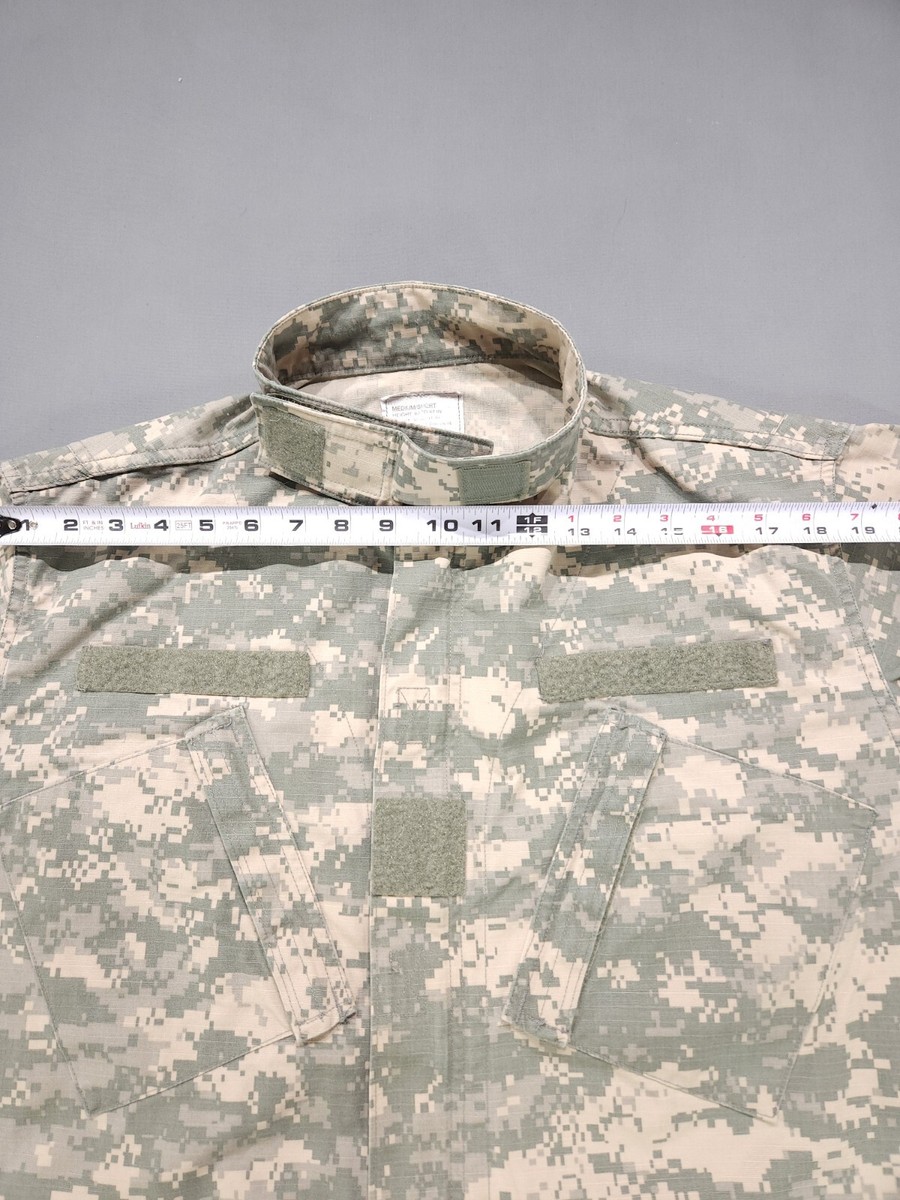 US Army Military Mens M Combat Uniform Coat Zip BDU Short