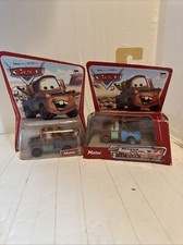 VTG 05 Disney s Pixar CARS MATER Diecast Tow Truck Pull Back Truck SEALED New