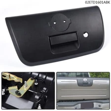 FOR 01-04 NISSAN FRONTIER TEXTURED TAILGATE REAR DOOR HANDLE W/LATCH & KEYHOLE