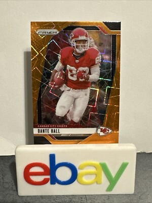 2024 Panini Prizm Football Dante Hall #146 Orange Lazer Prizm | eBay