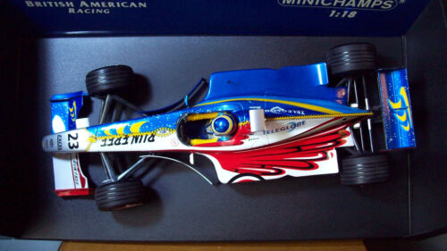 1/18 MINICHAMPS 180 990023 BAR 01 ZIPPER CAR 1999 RICCARDO ZONTA - Picture 4 of 5