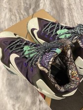 Nike LeBron 11 All Star Mens Size 9 - Gator King 2014 NOLA Glow in Dark DS