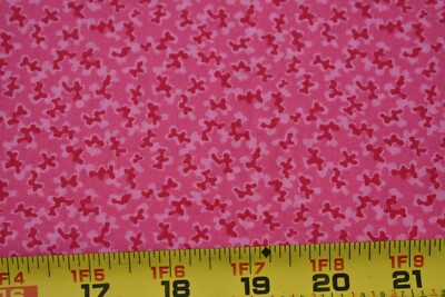 By 1/2 Yd, Hot-Pink & Light-Pink on Pink Quilt Cotton,Artistic Expressions,P1875