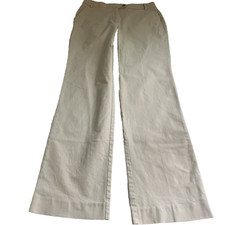 Talbots The Perfect Chino Pant Size 8 Khaki Straight Leg Nice