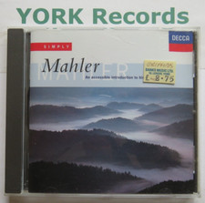 MAHLER - Simply Mahler SOLTI Chicago Symphony Orchestra - Excellent Con CD Decca