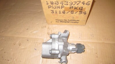 Chrysler Le Baron 2,5 Ölpumpe NOS Mopar OEM 04397746 (90)