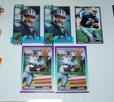 JAMES DIXON   -   KR / RB  -  Dallas Cowboys  -  5  Card Assorted Lot   -  121