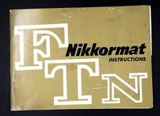 Nikon - Nikkormat FTN - Instruction Manual - Operating Instructions