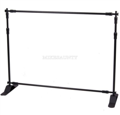 New Adjustable Step 3.6FT-8FT Width Repeat Advertising Banner 3FT-8FT Height so