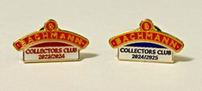 2 x Bachmann Collectors Club Pin Badges 2023/2024 & 2024/2025