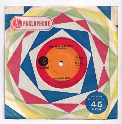 (AH880) McGuinness Flint, Malt & Barley Blues - 1971 - 7 inch vinyl