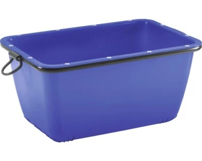 PAUL CRAEMER Fertigmörtelbehälter kranbar mit beschichtetem Rohrrahmen blau 990 mm x 665 mm x