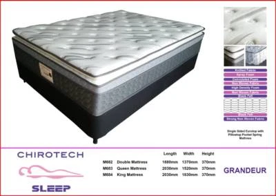 Mattress King Queen Double Pillow Top Plush New