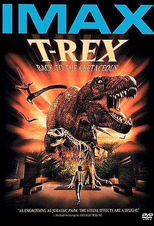 IMAX T-REX-Back to the Cretaceous-DVD-2001- SHOT IN IMAX-FREE CANADA - Picture 1 of 1