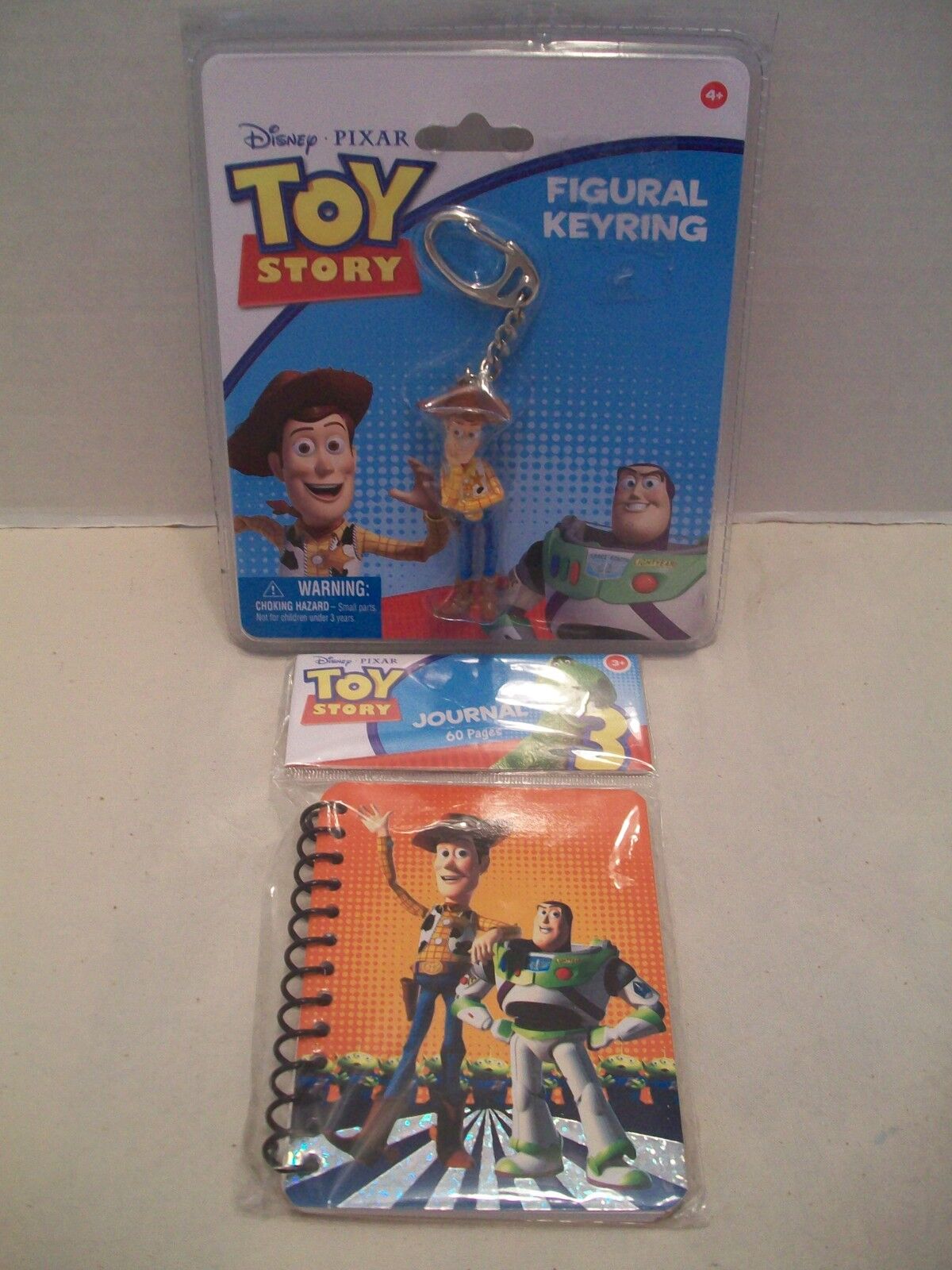 Toy Story Disney Pixar #29515 Figural Keyring With Bonus Toy Story Journal NIB!