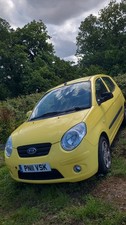KIA Picanto  NON Runner - Very good tyres 164 60 R14  SORN spares or repair