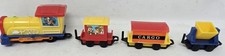 VINTAGE 1980s KID'S TOY TRAIN BATTERY OPERATED SET UNBRANDED