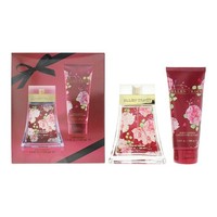 Ellen Tracy Classic Florals Red Sensational Photobox 2 Piece Gift Set For Women