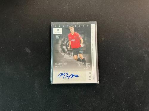 2021-22 Panini Chronicles Noir Soccer Auto #NS-HOP Matthew Hoppe /199 RC