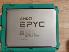 AMD EPYC 7702 2.0GHz 64-Core Processor, Unlocked, Working, Read Description