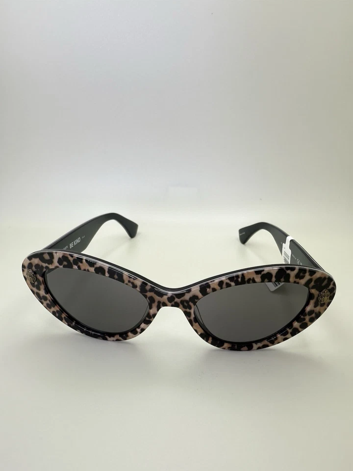 Gafas de sol para mujer Kurt Geiger London KGL1031 estampado de leopardo 52 mm/18-140 ojo de gato Foto 2 de 4