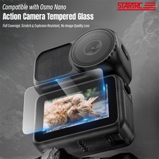 For DJI Osmo Nano Camera Tempered Glass Screen Protector HD Lens Protective Film