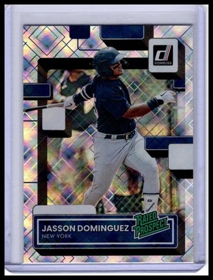 2022 Donruss #RP-2 Jasson Dominguez Rated Prospects Vector