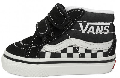 Kinderschuhe Sneaker VANS Schwarz Weiß Gr19 NEU K24