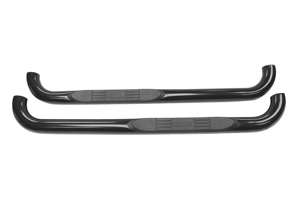 For Ford F-150 Heritage 04 Westin 3" E-Series Cab Length Black Round Step Bars Foto 3 de 4