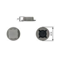 Gates VERSCHLUSS-DECKEL KÜHlmittelbehÄLter Passend FüR Volvo 440 460 480 740 760