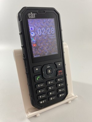 Cat B35 schwarz 4GB 2,4'' 2MP KaiOS robustes Funktion Tastentelefon unvollständig #MST