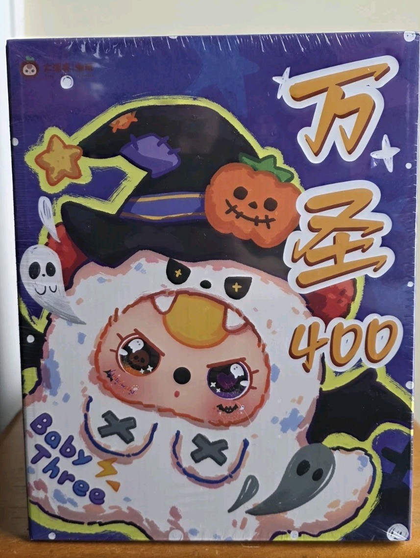Baby Three 400% Halloween Juego Limitado Paquete Ciego Original Sin Abrir