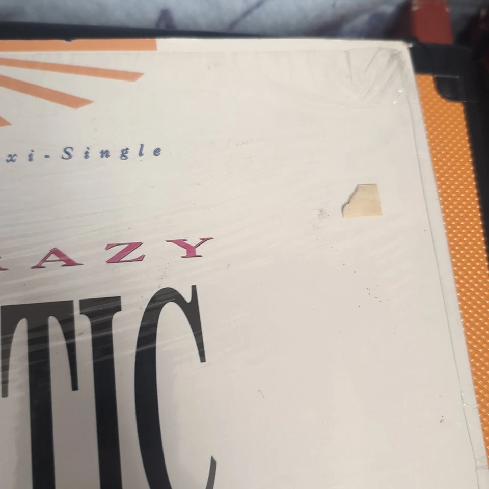 ATLANTIC STARR Love Crazy Vinyl Maxi Single in OG Shrink Wrap RARE Foto 3 de 4