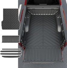Truck Bed Mat For 2023-2026 Chevy Colorado Tailgate Rail Protectors Truck Bed Mat For 2023-2026 Chevy Colorado Tailgate Rail Protectors