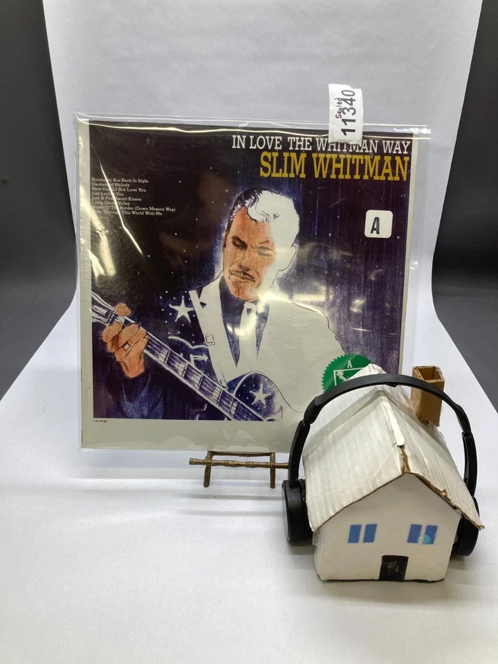 Slim Whitman In Love The Whitman Way Vinyl LP 1982 Liberty Record LN-10186 - Image 4 of 4