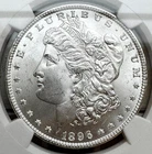 US 1896 P Morgan Silver Dollar NGC MS 65 Littleton Select Silver $1.00