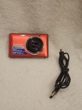 Samsung ST72 16.2MP HD Red Digital Camera with Battery  Charger Tested