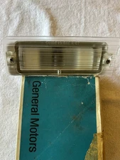 NOS 1967 Corvette GM Part 911489 Back Up Light Assembly With Bulb
