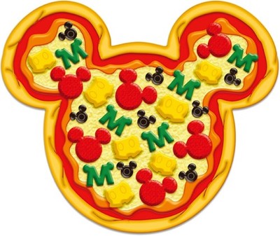 *NEW* Disney Mickey & Friends: Mickey Pizza Soft Touch Magnet by Monogram