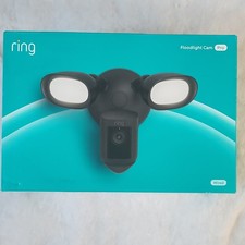 Floodlight Cam Pro with 2K Video and Ring Vision, 2 LED Lights, Dual Band Wi-Fi,