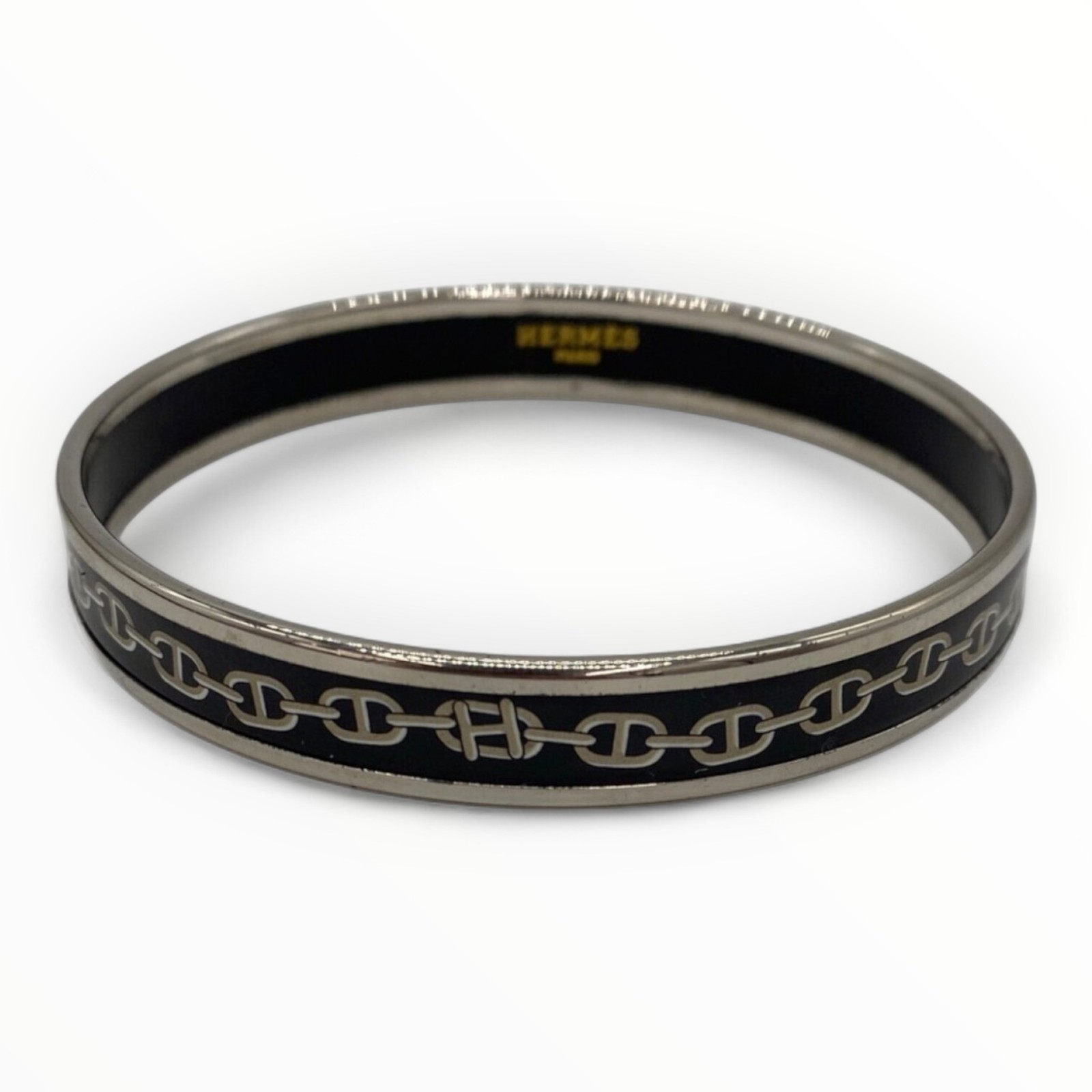 HERMES Authentic Chain Bangle Bracelet Model 5764-image