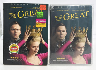 The Great: Season One, BRAND NEW 4-disc Boxed Set, Dolby, Subtitled