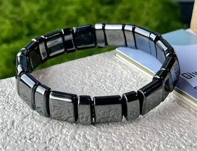 HÄMATIT  Stretch Armband  flexibel dehnbar 17-21 cm