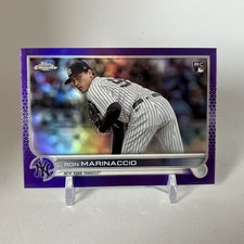 2022 Topps Chrome Update RON MARINACCIO Rookie Purple Refractor #USC164 Yankees