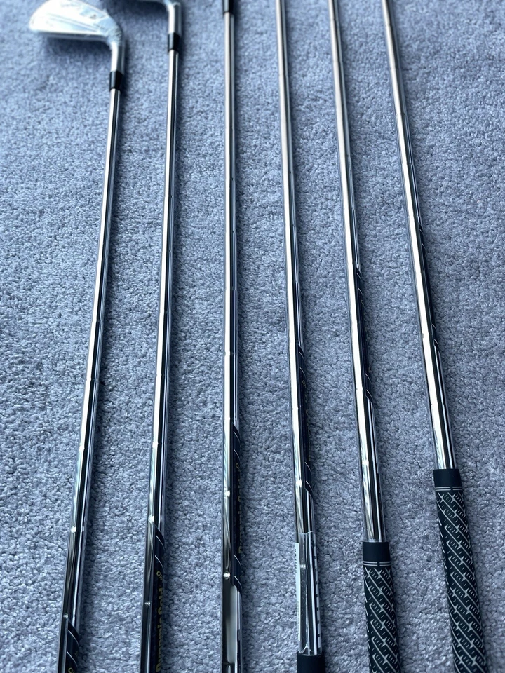 NEW Callaway Apex Pro 24 6 Irons Set 4-PW Dynamic Gold S300 Mid 115 Stiff 2024 - Image 2 of 4