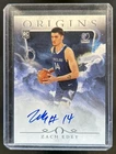 2024-25 Panini Origins Zach Edey Auto Autograph RC #RA-ZEG Grizzlies Rookie